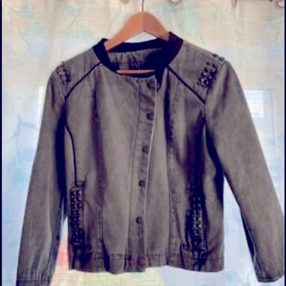 Harley Davidson Jean jacket 3/4 sleeve never worn
